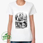 Женская футболка органик