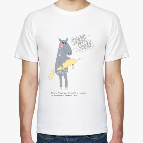 Футболка с принтом Shake Shake