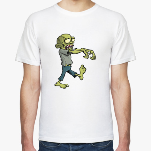 Футболка с принтом Зомби