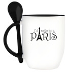 Кружка с ложкой