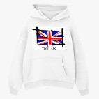 Толстовка худи оверсайз