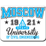 Коврик с символикой МГСУ