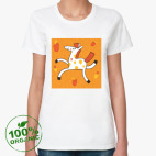 Женская футболка органик