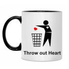 Кружка двухцветная