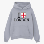 Толстовка худи оверсайз