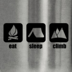 Eat, sleep, climb