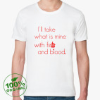 Мужская футболка органик