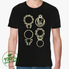 Мужская футболка органик