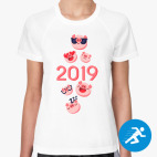 Женская спортивная футболка