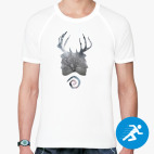 Мужская спортивная футболка