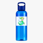 Прозрачная спортивная бутылка