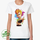 Женская футболка органик