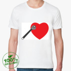 Мужская футболка органик