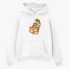 Толстовка худи оверсайз