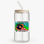 Банка с бамбуковой крышкой