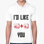 Мужская рубашка поло