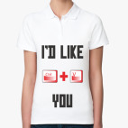 Женская рубашка поло