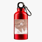 Металлическая бутылка 400 мл UV-DTF