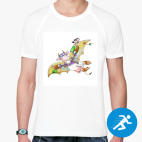 Мужская спортивная футболка