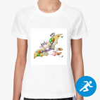 Женская спортивная футболка