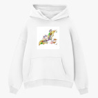 Толстовка худи оверсайз