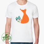 Мужская футболка органик