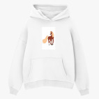 Толстовка худи оверсайз