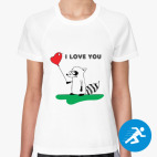 Женская спортивная футболка