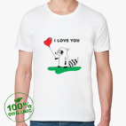 Мужская футболка органик