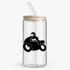 Банка с бамбуковой крышкой