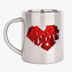 Кружка металлическая