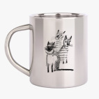 Кружка металлическая