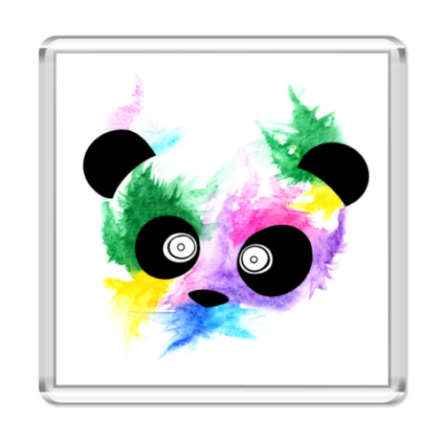 Магнит с принтом Панда