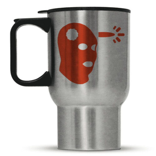 Кружка-термос с принтом Хедшот!