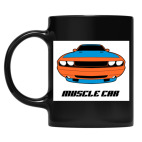 Кружка цветная UV-DTF