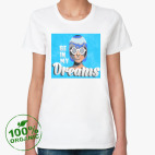 Женская футболка органик