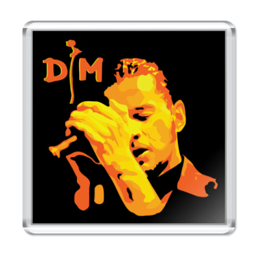 Магнит с принтом DM mic