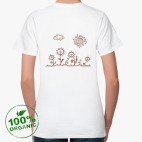 Женская футболка органик