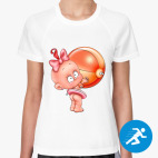 Женская спортивная футболка