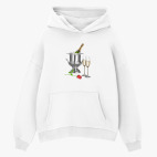 Толстовка худи оверсайз