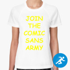 Женская спортивная футболка