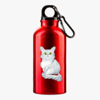 Металлическая бутылка 400 мл UV-DTF