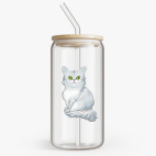 Банка с бамбуковой крышкой