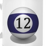 'Бильярдный шар 12'