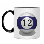 Кружка двухцветная