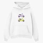 Толстовка худи оверсайз