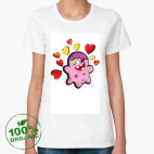 Женская футболка органик