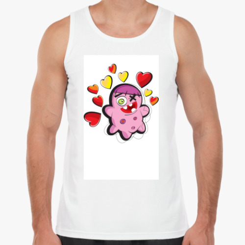 Майка с принтом Монстрик