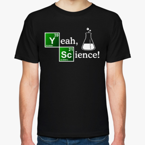 Футболка с принтом Yeah, Science!