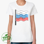 Женская футболка органик